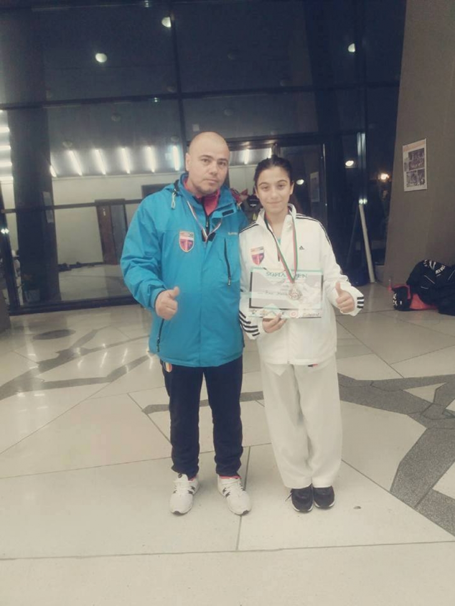 Medalie gălăţeană la Openul Bulgariei de taekwondo
