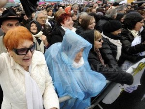 Mii de femei au cerut, la Roma, schimbarea Italiei