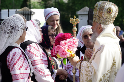 Hram în ziua de prăznuire a Sfintele Femei Mironosiţe