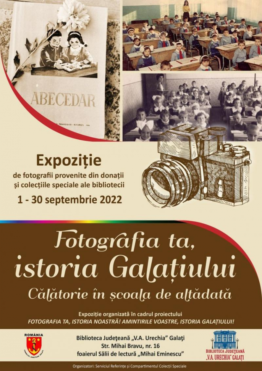 Expoziție de fotografie "Călătorie în școala de altădată"