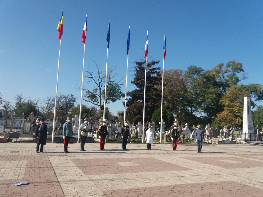 Ziua Armistiţiului s-a desfăşurat discret şi prieteneşte