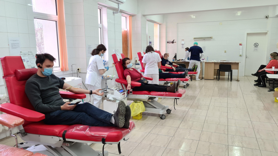 La Galați, este mare nevoie de donatori de sânge