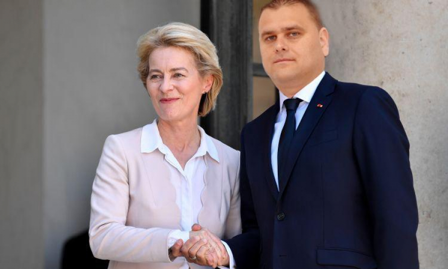 Liberalul George Stângă, prins și în biroul Ursulei de la UE (PAMFLET)