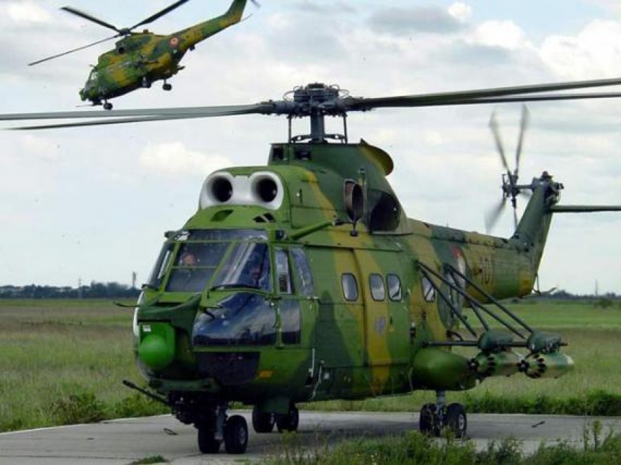 TRAGEDIE AVIATICĂ/ Elicopter militar PRĂBUŞIT în judeţul Sibiu: opt morţi şi doi răniţi (UPDATE)