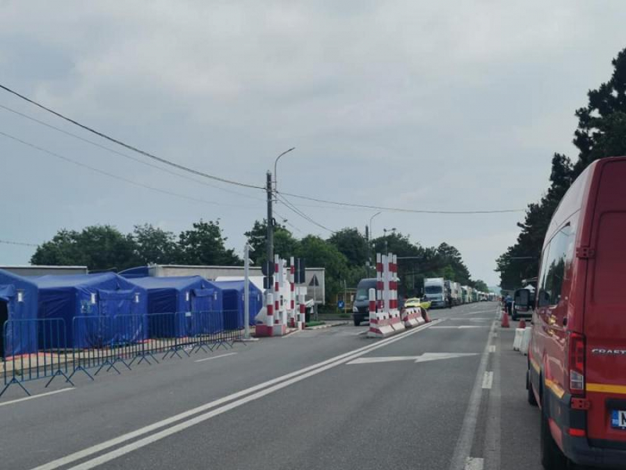 Timpi mari de așteptare, în vămile din România