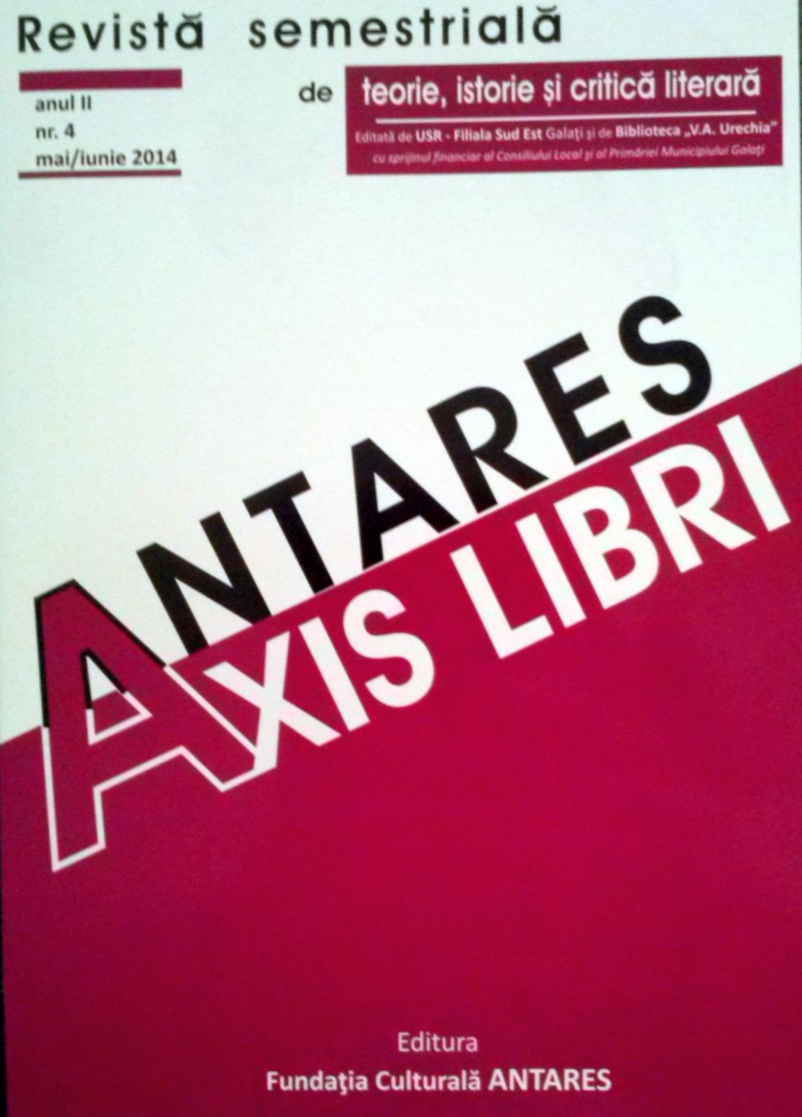 Un "fruct" cultural singular: A apărut revista gălăţeană de critică literară