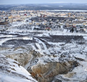 Din cauza unei exploatări miniere, un întreg oraş a fost obligat să se mute