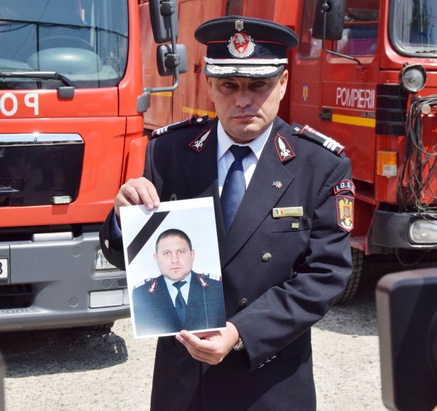 Un pompier gălăţean salvează vieţi chiar şi dincolo de moarte