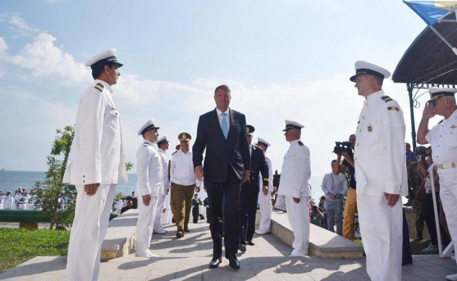 Klaus Iohannis va participa la Ziua Marinei