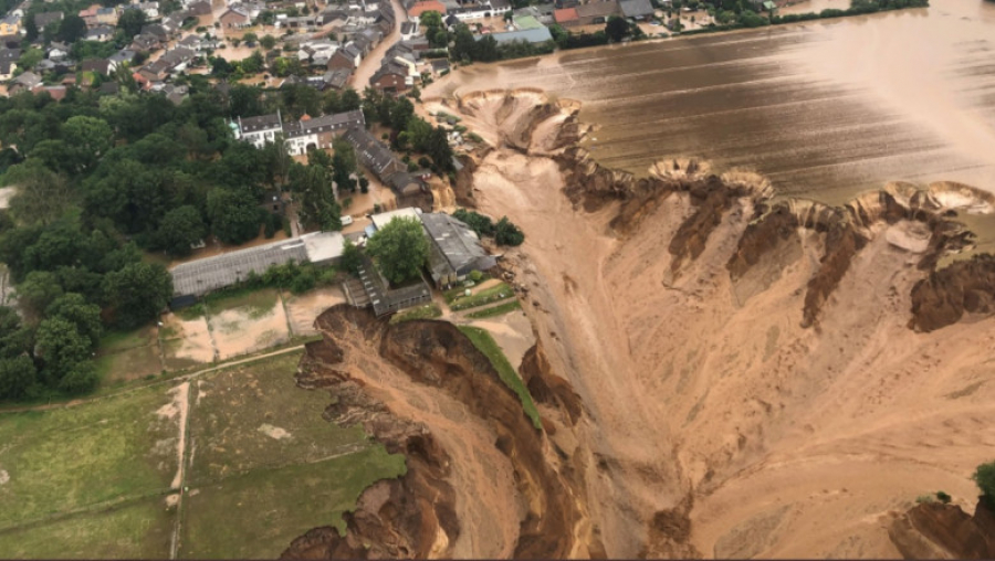 Inundații catastrofale și pagube imense în Germania