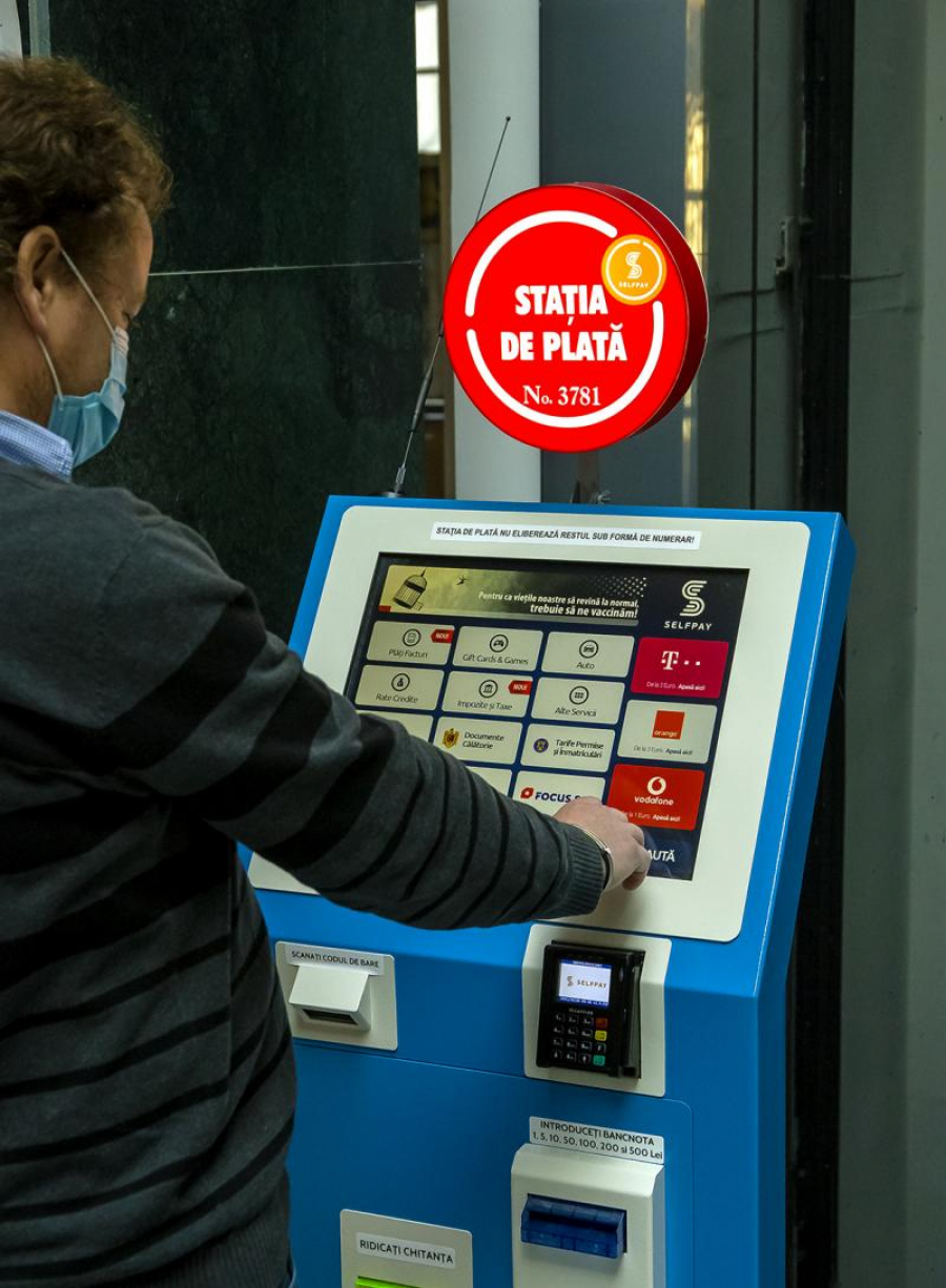 Licitație anulată și reluată pentru plata dărilor la stațiile SelfPay