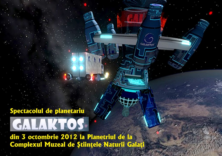 Începând de astăzi, la Planetariu: „Galaktos” - un nou show de animaţie