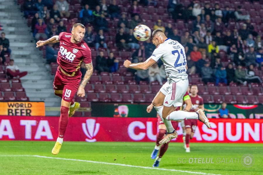 Gălăţenii rămân invincibili în deplasare: CFR Cluj - Oţelul 0-0