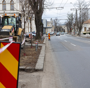 MODERNIZARE. Ordin de începere a lucrărilor pe un nou segment al străzii Domnească