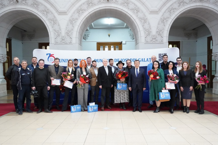 Universitatea „Dunărea de Jos” și-a premiat colaboratorii din mediul de afaceri şi presă. „Viaţa liberă”, un partener de cursă lungă al educaţiei