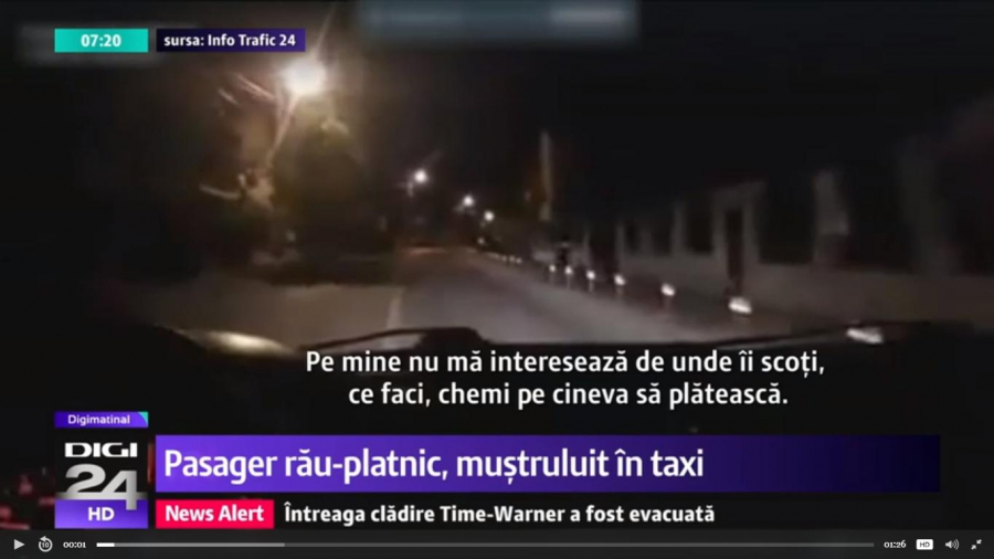 Domnu’ taximetrist, cât e cursa la Cluj?