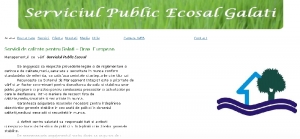 ECOSAL îşi modernizează site-ul - TARIFE LA VEDERE pentru toată lumea