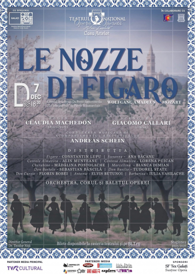 „Nunta lui Figaro” revine pe scena Muzicalului gălățean