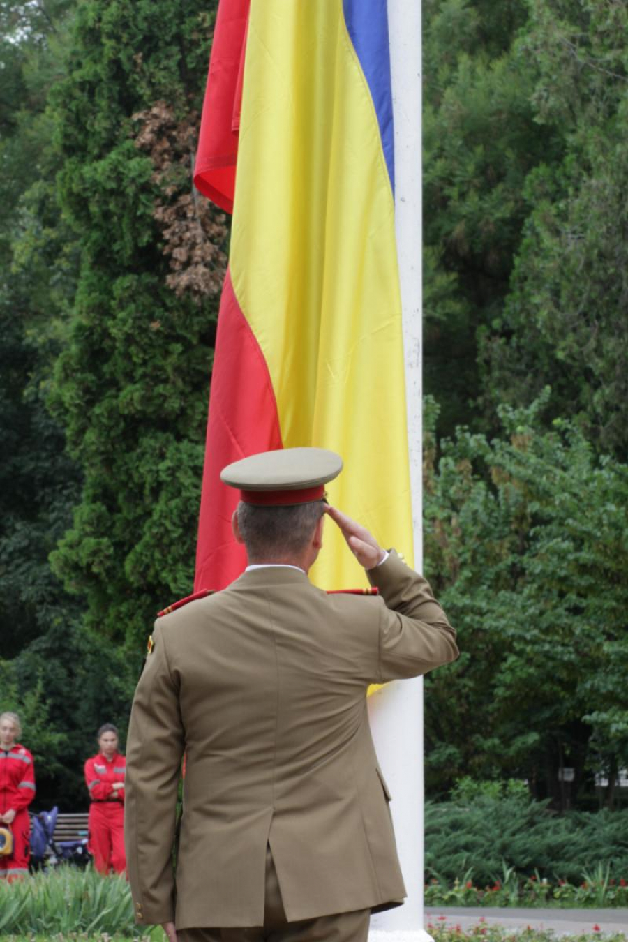 Ziua Drapelului, la Catedrală și în Grădina Publică