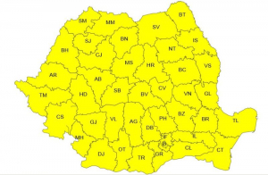 Galaţiul, c&acirc;teva ore fără Cod galben de ger