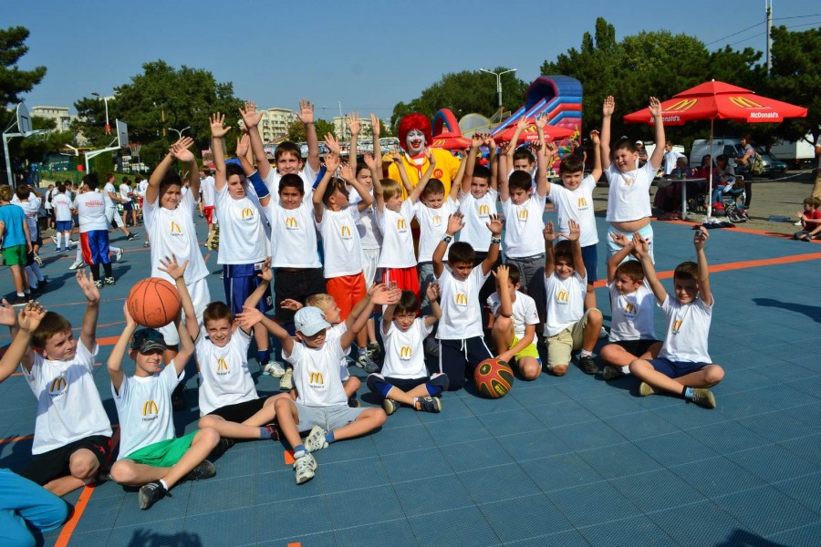 Au început înscrierile la "Streetball - Mc Donald's"