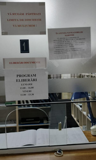 La Căpitănia Portului Galați, moravurile s-au întors în timp