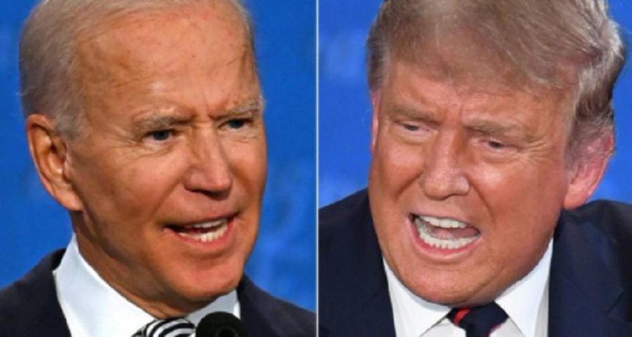 Trump şi Biden, duel televizat bizar, pe posturi diferite