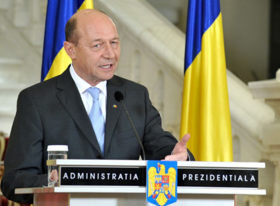 Traian Băsescu a revenit la Palatul Cotroceni 