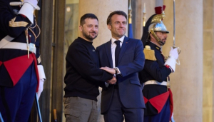Macron și Zelenski vor semna un acord bilateral de securitate