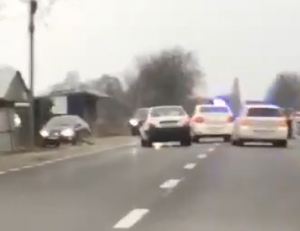 Bolnav interzis la volan, urmărit în două județe. A fost prins cu greu în Galați (VIDEO)