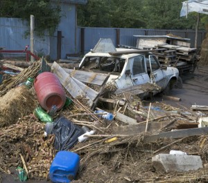 GALERIE FOTO &amp; VIDEO: Patru zile de coşmar în judeţul Galaţi / Aproape 7.000 de oameni au fost evacuaţi