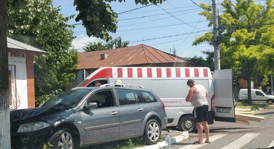 Uşor ameţit, a provocat un accident