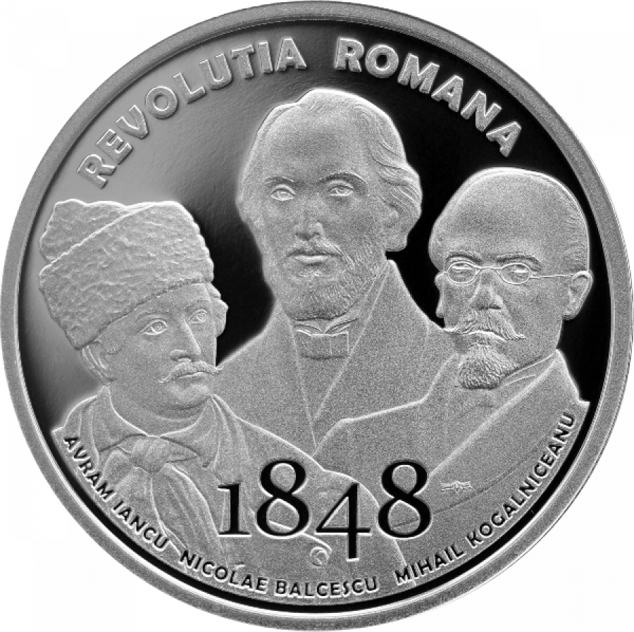 Monede de aur și argint dedicate Revoluției de la 1848