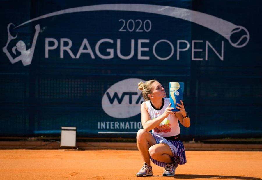 Reacția Simonei Halep după succesul de la Praga