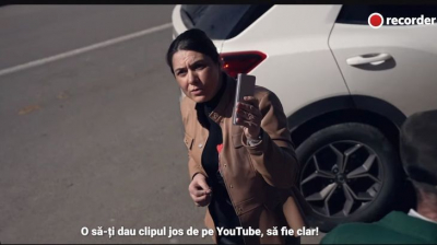 Captură video din investigația Recorder