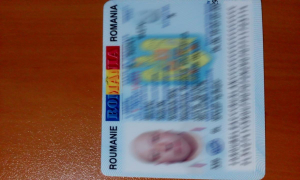 Depistat cu document de identitate românesc fals