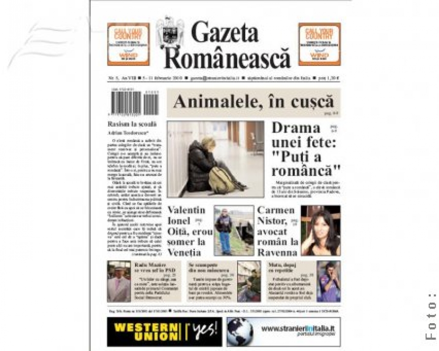 Gazeta românească din Italia