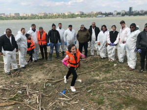 O nouă ecologizare pe malul tulcean al Dunării