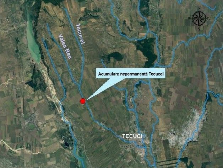 Proiect pentru reducerea riscului de inundaţii la Tecuci
