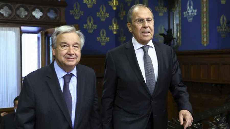 Replici acide între Lavrov și secretarul general ONU