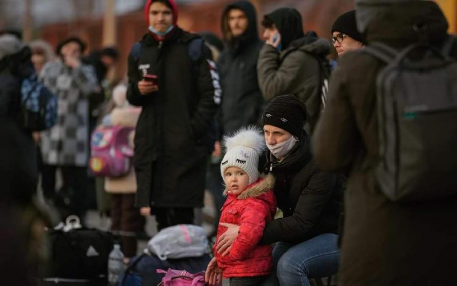Ororile războiului pun ucrainienii pe fugă. Numărul refugiaților intrați în Galați a crescut în weekend