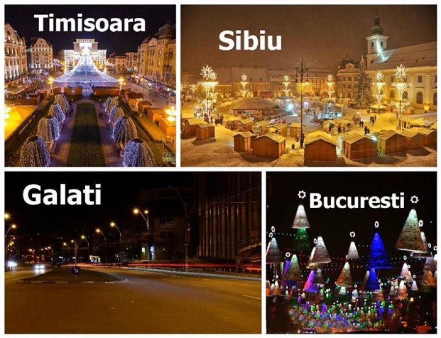 TINERII ŞI ORAŞUL/ Galaţiul - încă FĂRĂ LUMINI FESTIVE