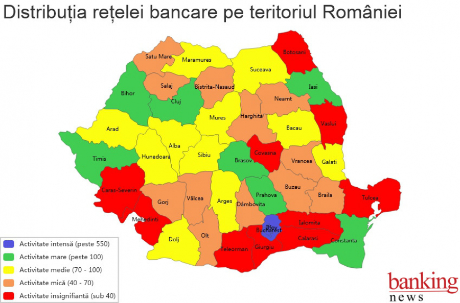 Banking de nivel ”mediu” la Galați