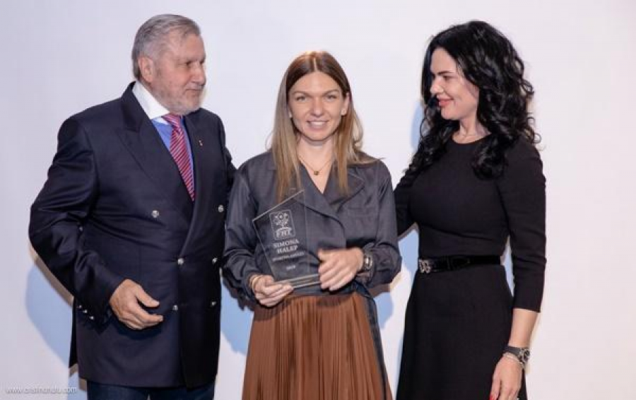 Simona Halep și Horia Tecău, cei mai buni în România
