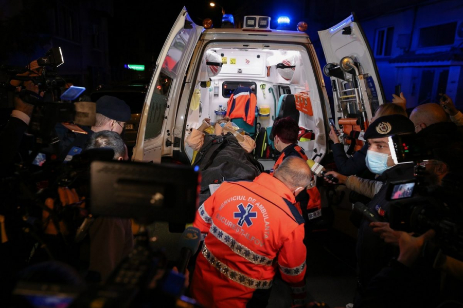 O femeie din Galați se numără printre pacienții evacuați de la Spitalul Foișor din București