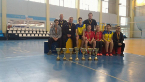 Echipa de badminton CSU Galaţi a devenit campioană naţională de tineret
