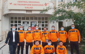 Echipa Luceafărul Berești a donat sânge