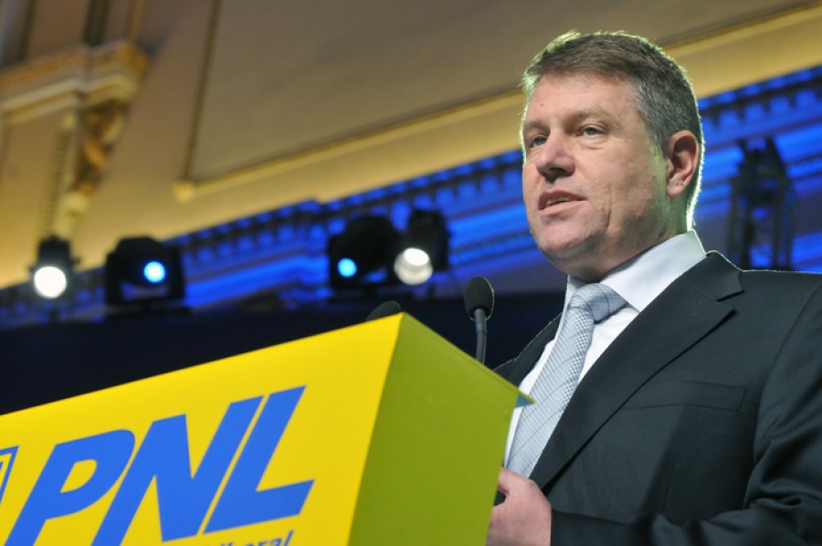 Klaus Iohannis este noul PREŞEDINTE al PNL