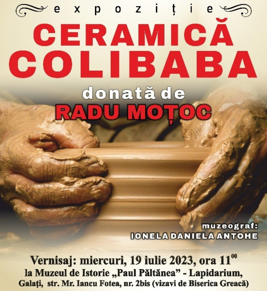 Expoziţie de ceramică, la Muzeul de Istorie
