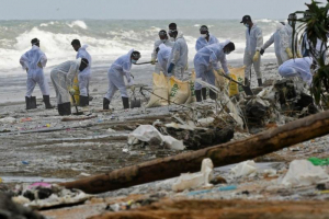 Dezastru ecologic în Sri Lanka